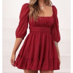 Lucy in the Sky Chiffon Dress